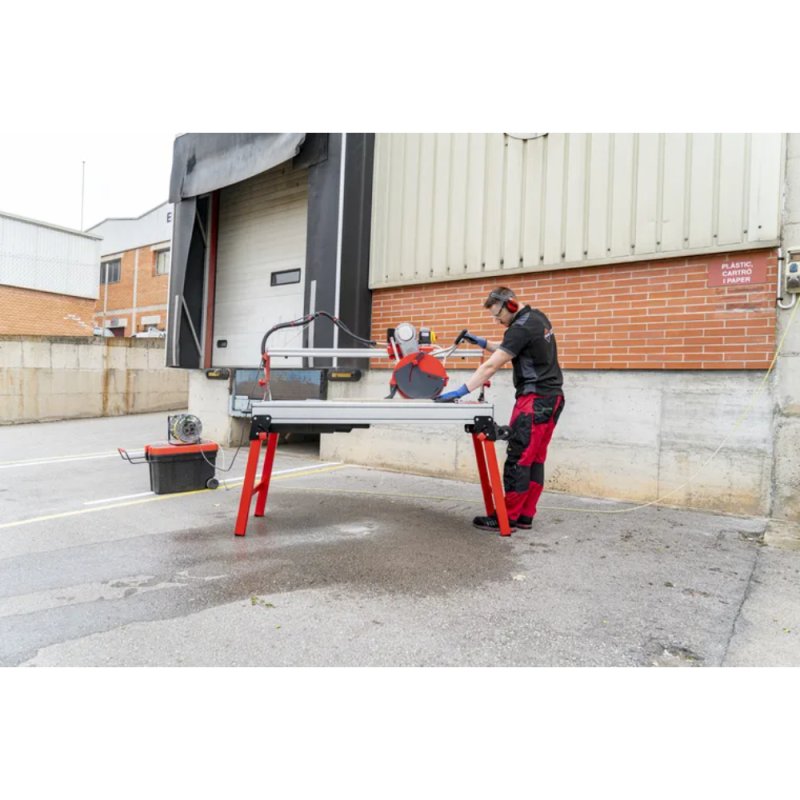 (image for) RUBI DX-350-N 1300 58" Laser & Level Tile Saw - 12" Blade Included