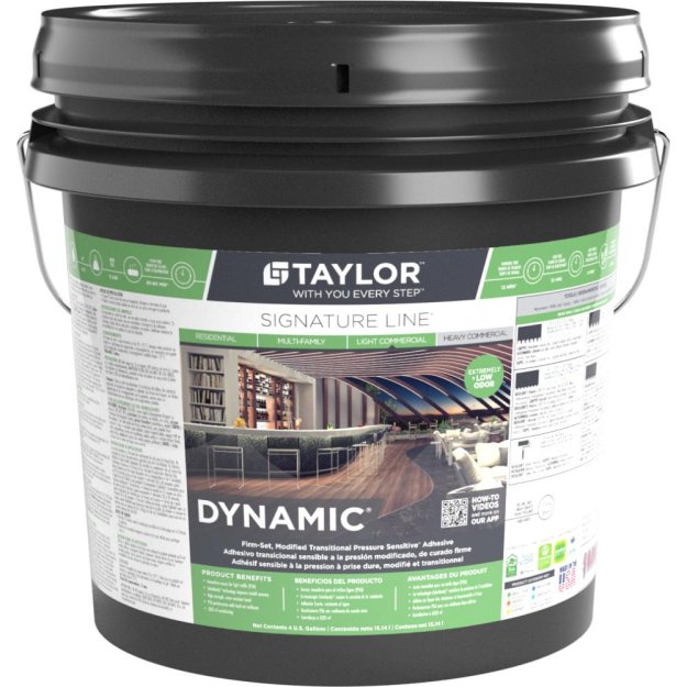 (image for) Taylor Signature Line Modified Firm-Set Transitional Pressure Senitive Adhesive - 4 Gal