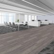 (image for) Next Floor Bandwidth 19.7" x 19.7" Solution-Dyed Nylon Carpet Tiles - Eclipse NF883010