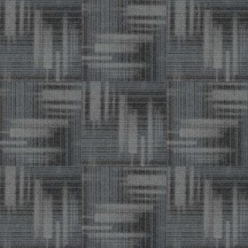 Next Floor Bandwidth 19.7" x 19.7" Solution-Dyed Nylon Carpet Tiles - Eclipse NF883010