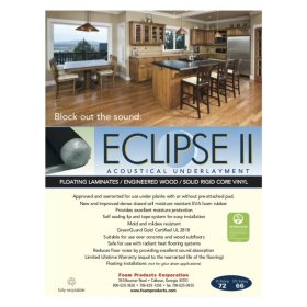 Eclipse II Acoustical Underlayment