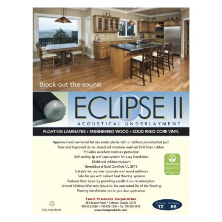 (image for) Eclipse II Acoustical Underlayment
