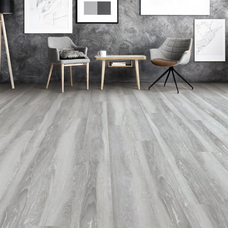Next Floor Expanse XL 9\" x 60\" Luxury Vinyl Plank - Silver Smoked Oak 527 711