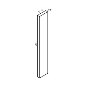 White Skaker 3" x 96" Filler - WSH-F396