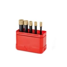 MONTOLIT FAJVA-N Diamond Drill Bit Kit- 3/16" - 1/2" (5MM - 12MM)