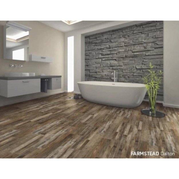 (image for) Chesapeake Farmstead SPC 7" x 48" Luxury Vinyl Plank - Dalton GEM25101RC5G