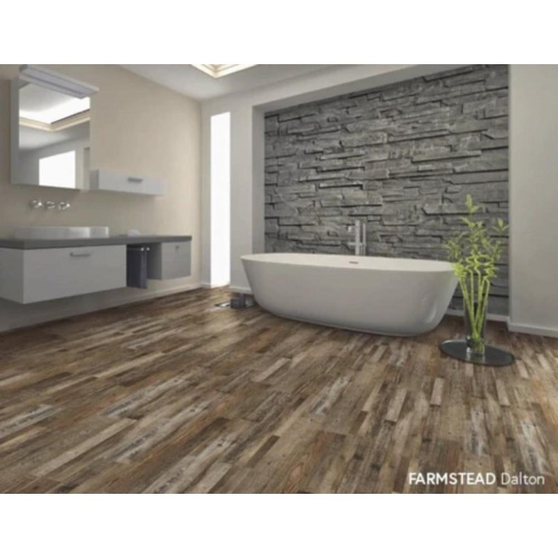 (image for) Chesapeake Farmstead SPC 7" x 48" Luxury Vinyl Plank - Dalton GEM25101RC5G