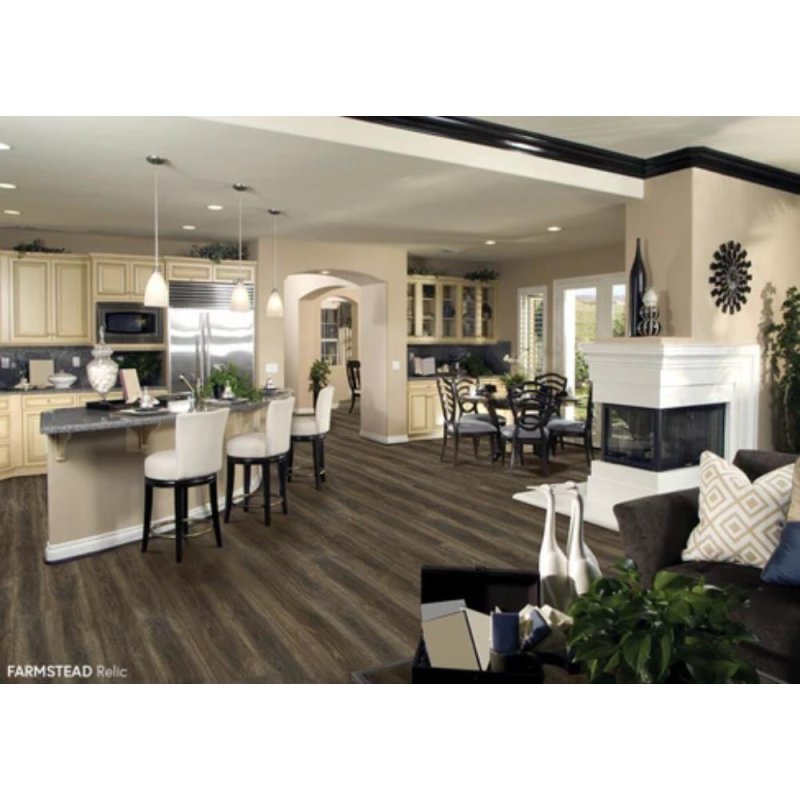 (image for) Chesapeake Farmstead SPC 7" x 48" Luxury Vinyl Plank - Relic GEM976RC5G