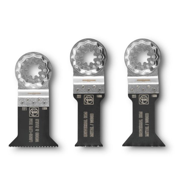 (image for) FEIN 35222952140 Combo Wood & Metal Blade Pack - Starlock