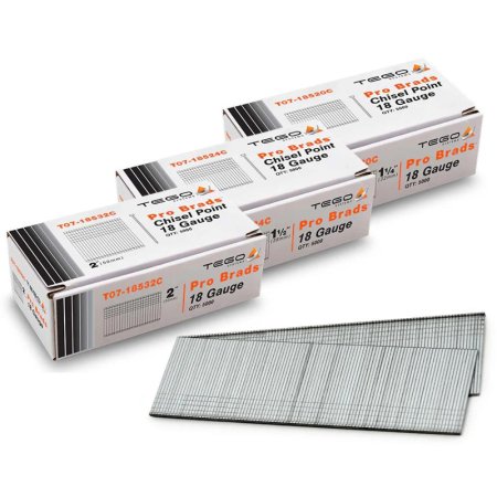(image for) Tego 1 1/2 Brad Nails 18 Gauge - 1000 Per Box