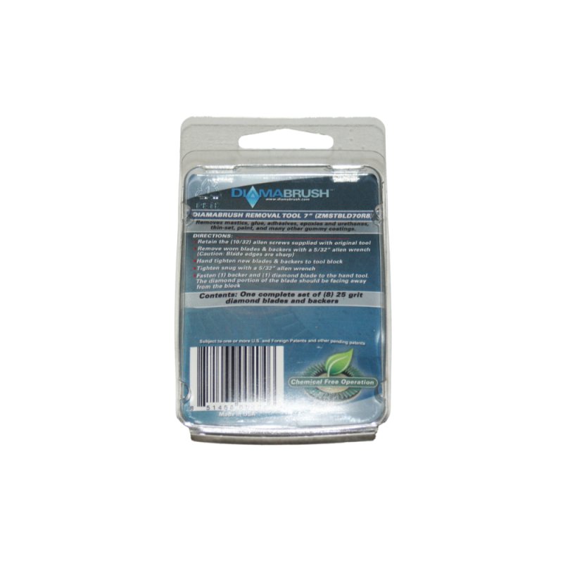 (image for) DIAMABRUSH FH-ZMSTBLD70R8 7" Concrete Prep Hand Tool Replacement Blades