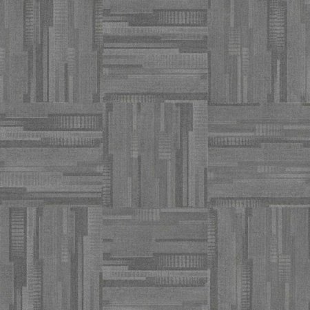 (image for) Next Floor Dedication 13" x 39" Solution-Dyed Twisted Polypropylene Carpet Tiles - Flannel NF712026