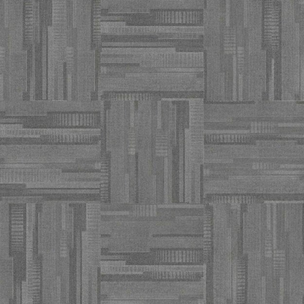(image for) Next Floor Dedication 13\" x 39\" Solution-Dyed Twisted Polypropylene Carpet Tiles - Flannel NF712026