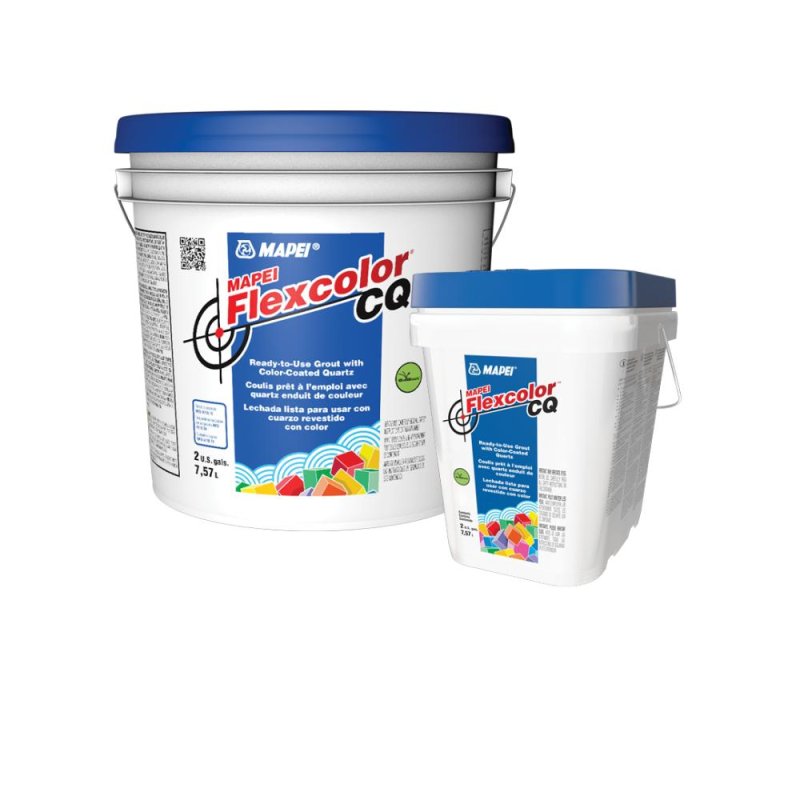 (image for) Mapei Flexcolor CQ Ready-to-Use Grout with Color-Coated Quartz - 2Gal