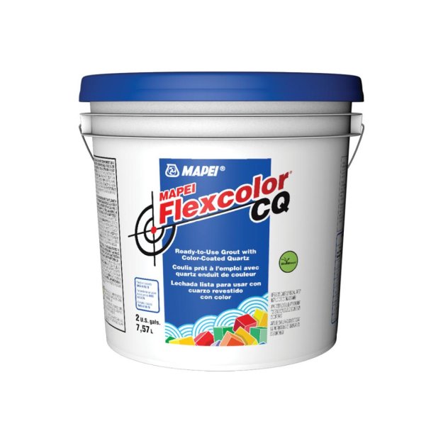 (image for) Mapei Flexcolor CQ Ready-to-Use Grout with Color-Coated Quartz - 2Gal