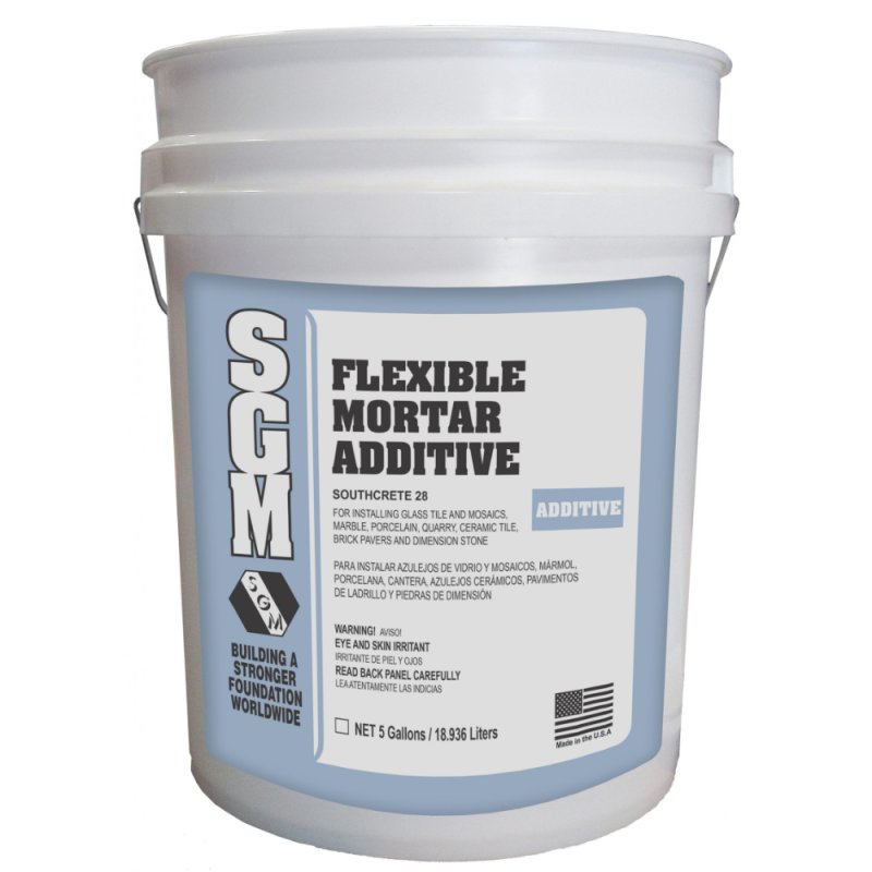 SGM SC28 Southcrete 28 Flexible Mortar Additive - 5 Gal.