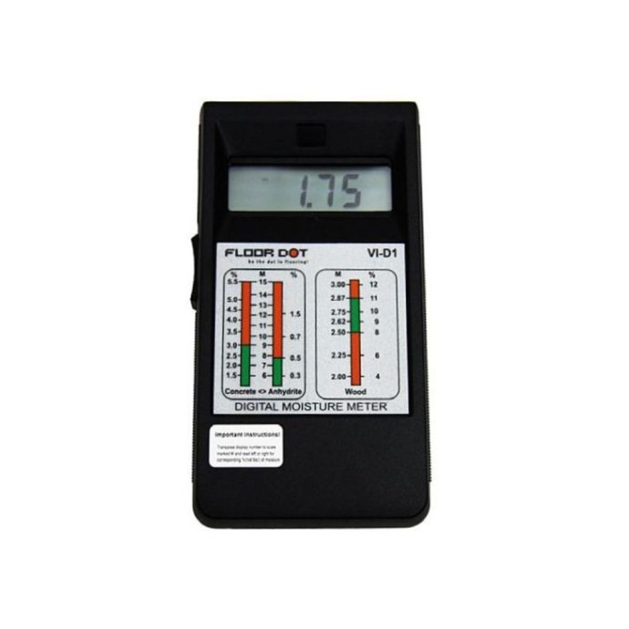 (image for) TEGO T03-0200 Wood & Concrete Moisture Meter w/Carrying Case