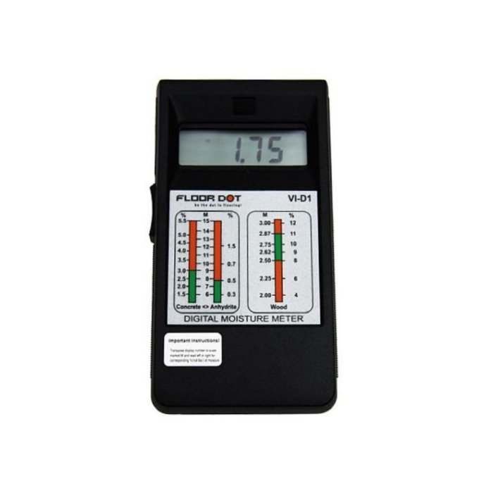 TEGO T03-0200 Wood & Concrete Moisture Meter w/Carrying Case