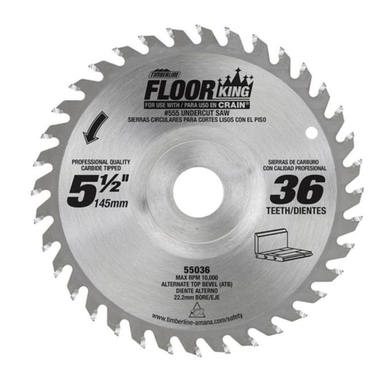 Floor King 55036 Carbide Tipped Saw Blade (Comparable to Crain 556)