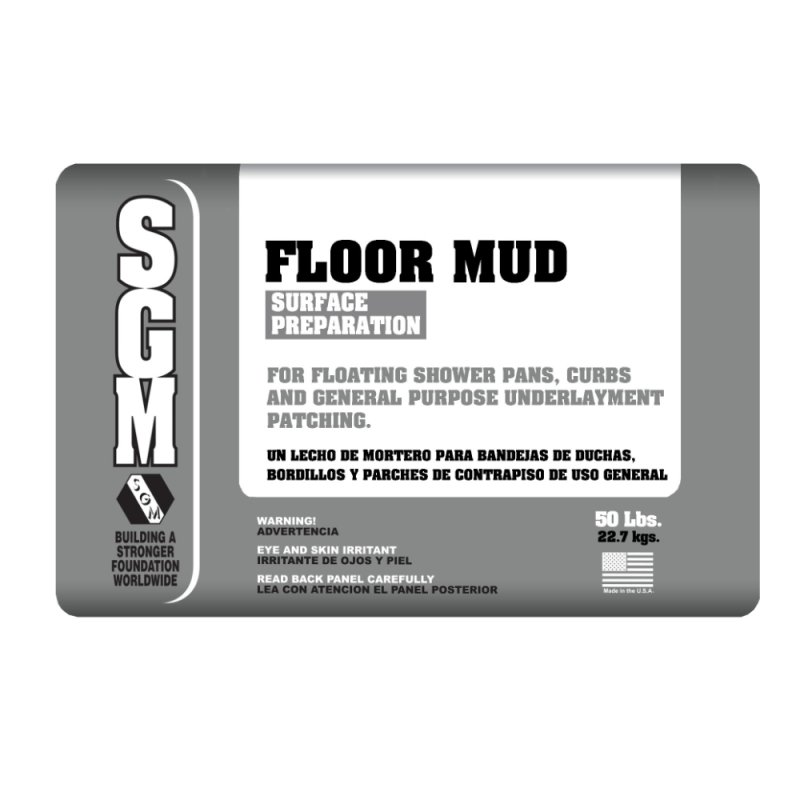 SGM 833 Floor Mud - 50 Lbs.
