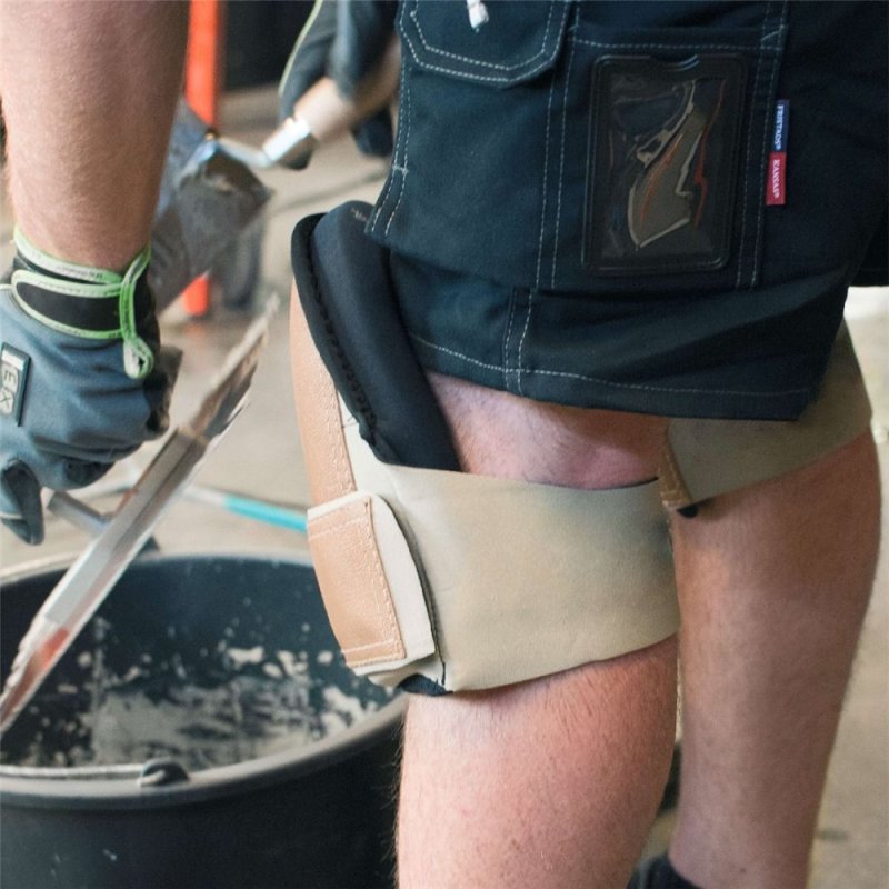 (image for) BIHUI BLKP Neoprene Leatherette Knee Pads