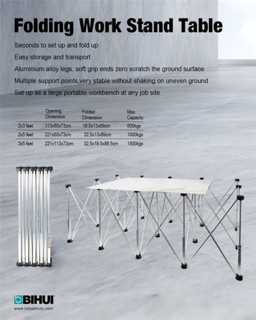 (image for) BIHUI LFFT Folding Portable Workbench Table