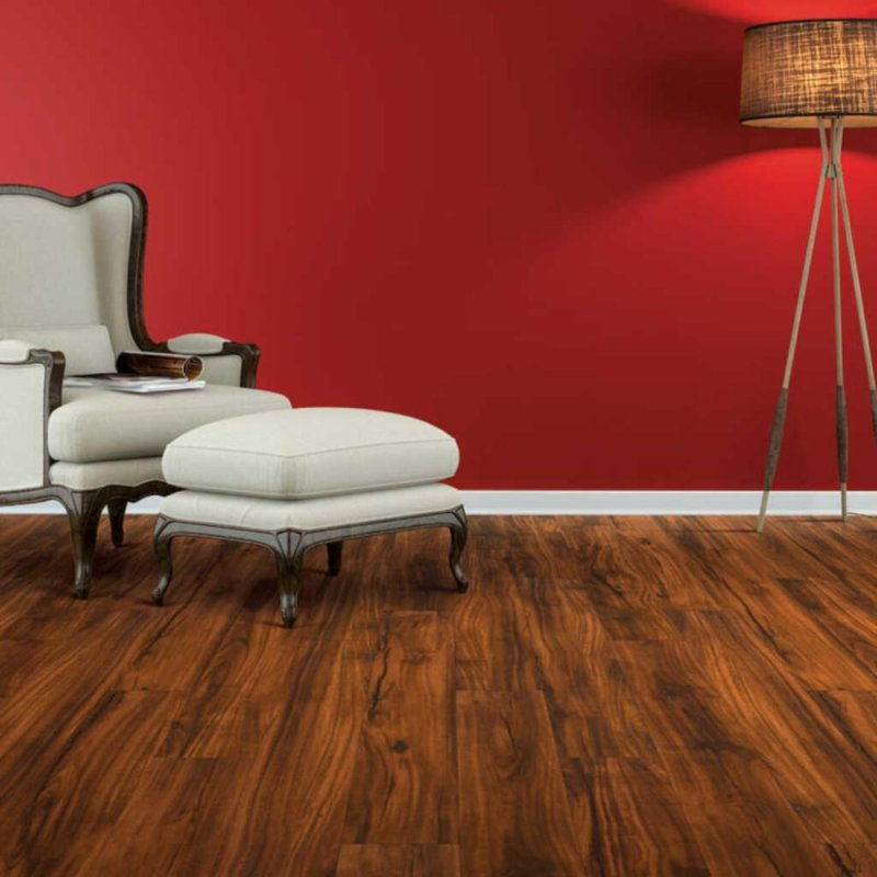 (image for) Fusion Select 6" W x RL Waterproof Luxury Vinyl Plank - Exotic Mahogany - FHWPC1A2-IXPE-A