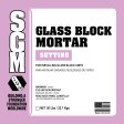 (image for) SGM GBM Glass Block Mortar 50 Lbs. - White