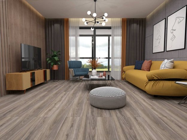 (image for) Signature GrandView Plus SPC 9″ x 60″ Luxury Vinyl Plank- Distant Sandalwood - PTAGVDSTSLWS