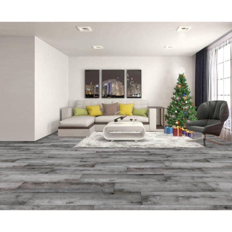 (image for) Signature GrandView Plus SPC 9″ x 60″ Luxury Vinyl Plank- Welded Tin - PTAGVWLDTINCA