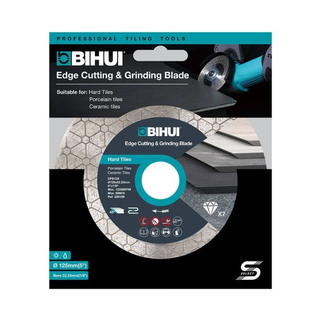 (image for) BIHUI DPE125 Edge Cutting & Grinding Blade - 5"
