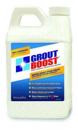 TEC 590 Grout Boost Grout Additive for Sanded and Unsanded Grout-For use with a 25 lb. bag of grout - 70 Oz. Jug