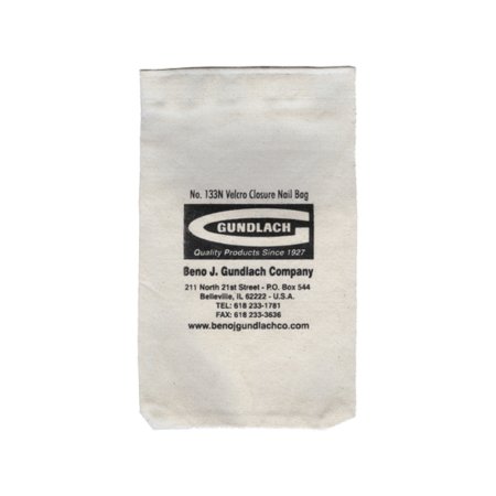 (image for) GUNDLACH 133N Nail Bag w/ Velcro Closure - Natural