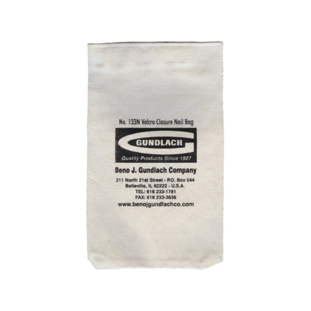 (image for) GUNDLACH 133N Nail Bag w/ Velcro Closure - Natural