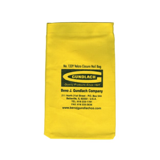 (image for) GUNDLACH 133Y Nail Bag w/ Velcro Closure - Yellow