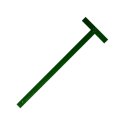 (image for) GUNDLACH 75-T Steel T-Square - 75" Long
