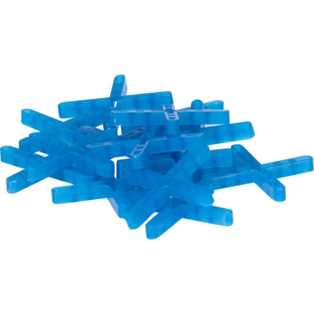 (image for) BARWALT 16020 1/8" Cross Hollow Leave-In Tile Spacers - 500 Pieces