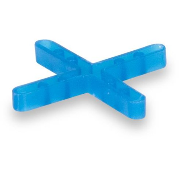 (image for) BARWALT 16020 1/8" Cross Hollow Leave-In Tile Spacers - 500 Pieces