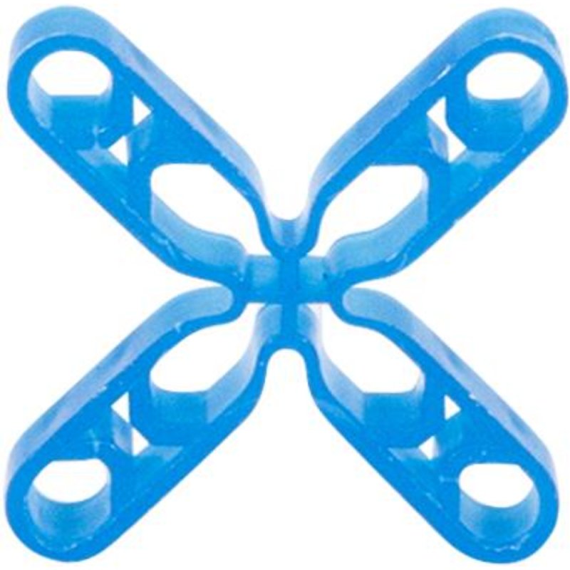 (image for) BARWALT 16030 3/16" Cross Hollow Leave-In Tile Spacers - 500 Pieces