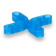 (image for) BARWALT 41054 3/16" Cross Hollow Leave-In Tile Spacers - 500 Pieces