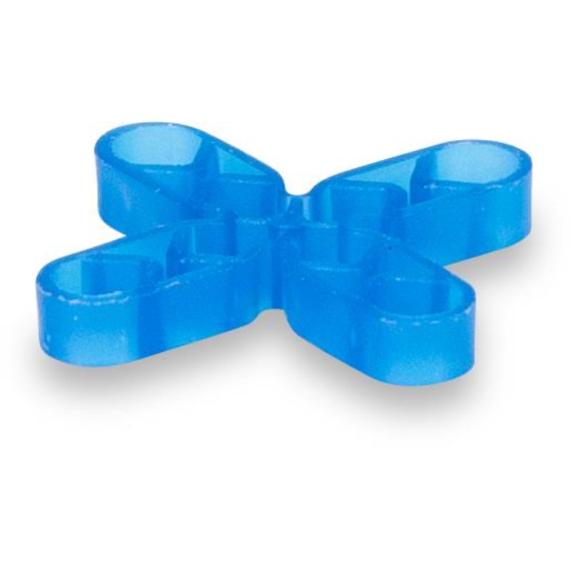 BARWALT 16040 1/4\" Cross Hollow Leave-In Tile Spacers - 500 Pieces