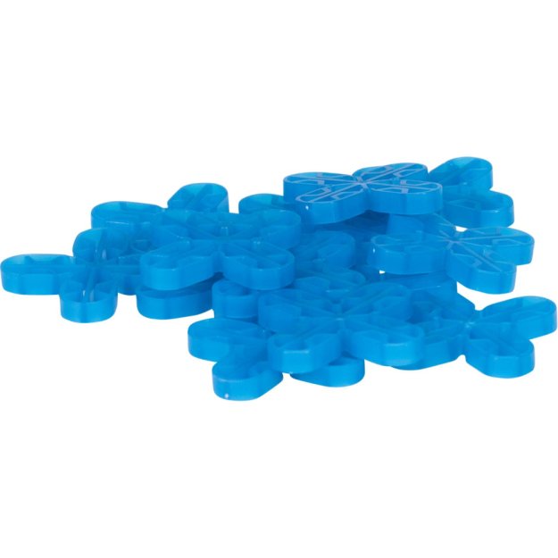 (image for) BARWALT 16050 3/8" Cross Hollow Leave-In Tile Spacers - 500 Pieces