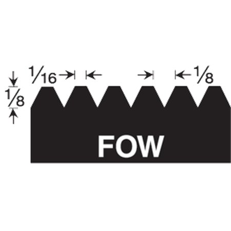 (image for) GUNDLACH 16FOW-U 16" Pro Ultigrip Trowel - FOW