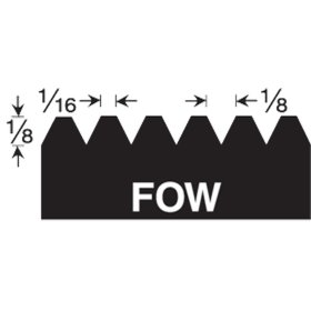 GUNDLACH 16FOW 16" Pro Trowel - FOW