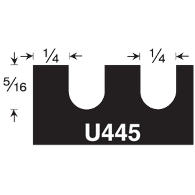 (image for) GUNDLACH 16U445-U 16" Pro Ultigrip Trowel - U445