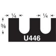 (image for) GUNDLACH 16U446-U 16" Pro Ultigrip Trowel - U446