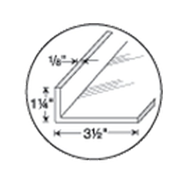 (image for) GUNDLACH 20-10 Angle Style Aluminum Straight Edge - 10'