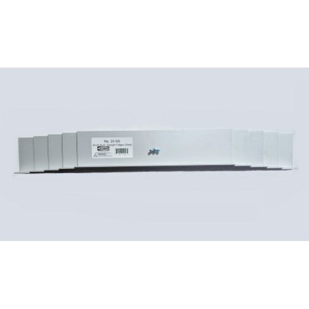 (image for) GUNDLACH 20-SS Short Angle Style Aluminum Straight Edges - 5 Set