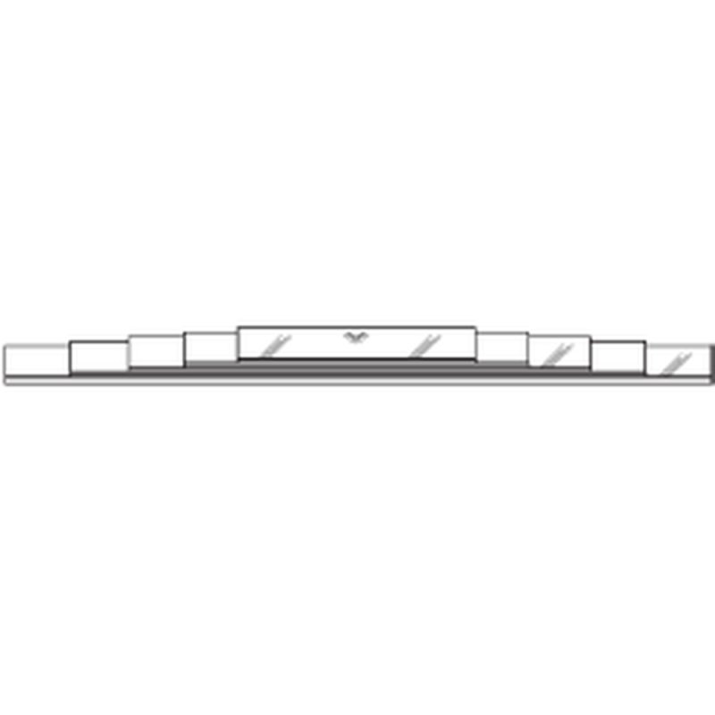 GUNDLACH 20 Angle Style Aluminum Straight Edges - 5 Set