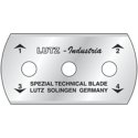 (image for) GUNDLACH 295-C Uni-Cutter 3-Hole Razor Blades - 100 Pack
